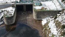 Su yükseldi, Alibeyköy Barajı çöple doldu