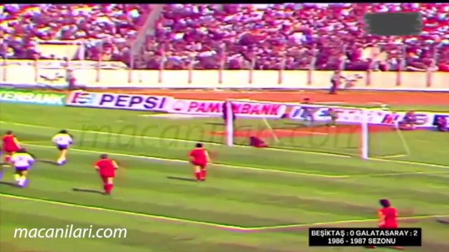 Beşiktaş 0-2 Galatasaray [HD] 03.05.1987 - 1986-1987 Turkish 1st League Matchday 33 + Comments