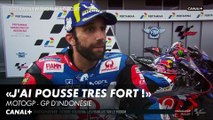 Johann Zarco réagit après sa 3ème place - GP d'Indonésie MotoGP