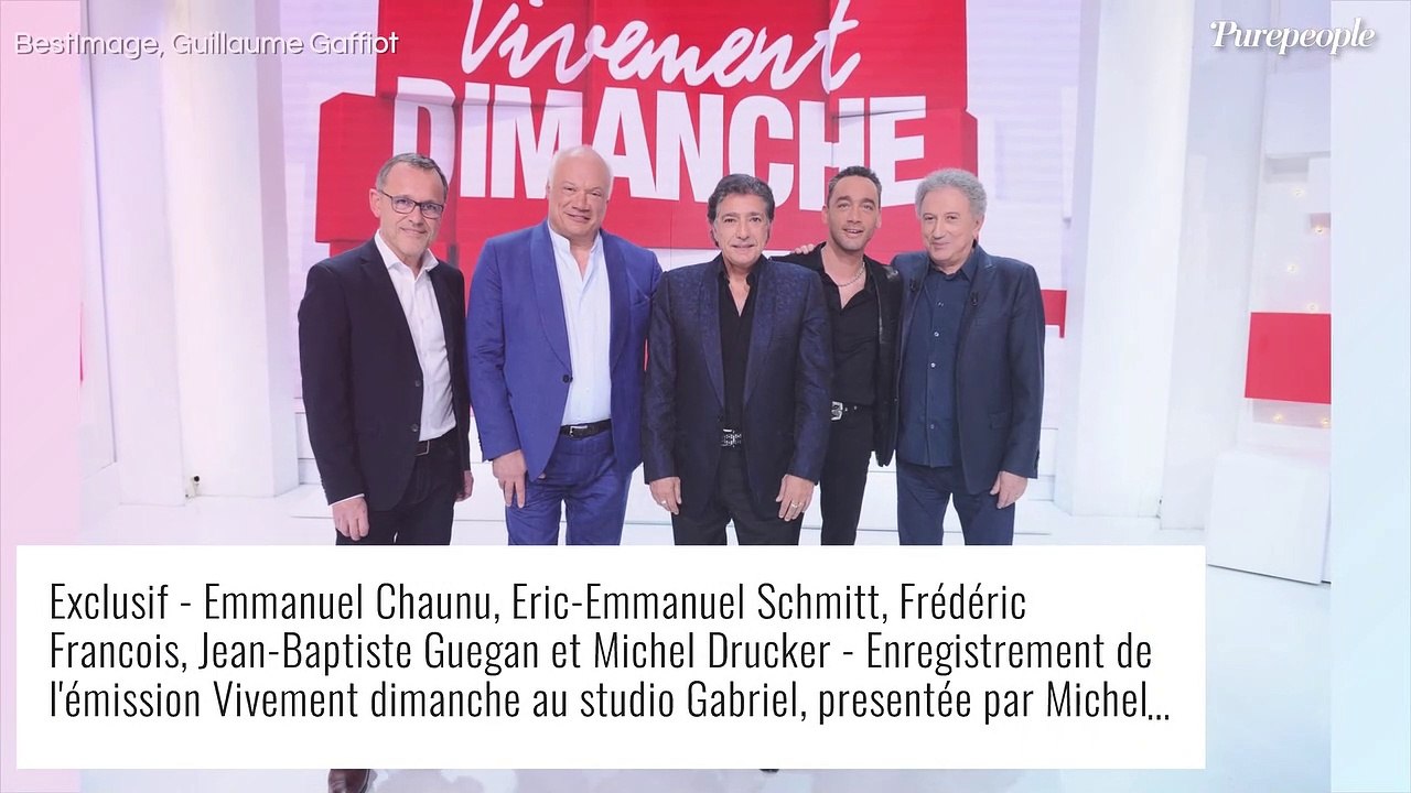 Vivement dimanche : Elsa Esnoult radieuse face à Jean-Baptise Guégan et Frédéric François