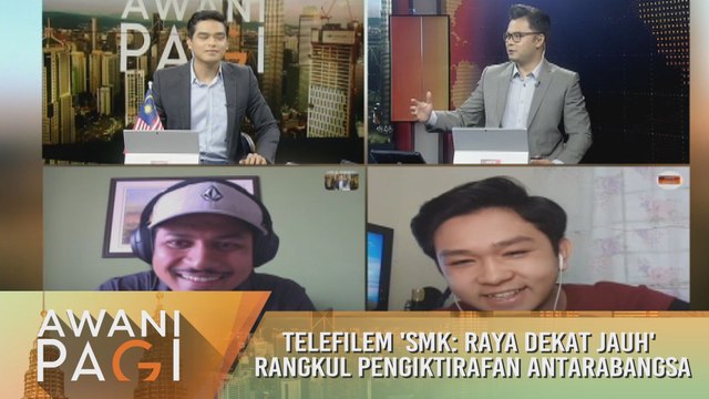 AWANI Pagi: Telefilem 'SMK Raya Dekat Jauh' rangkul pengiktirafan antarabangsa