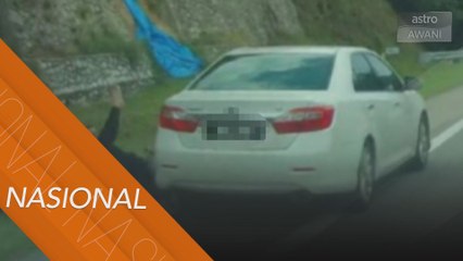 Pemandu kereta Toyota Camry putih direman 4 hari