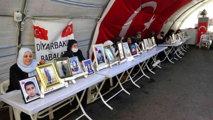 Diyarbakır'da evlat nöbeti 930'ncu gününde