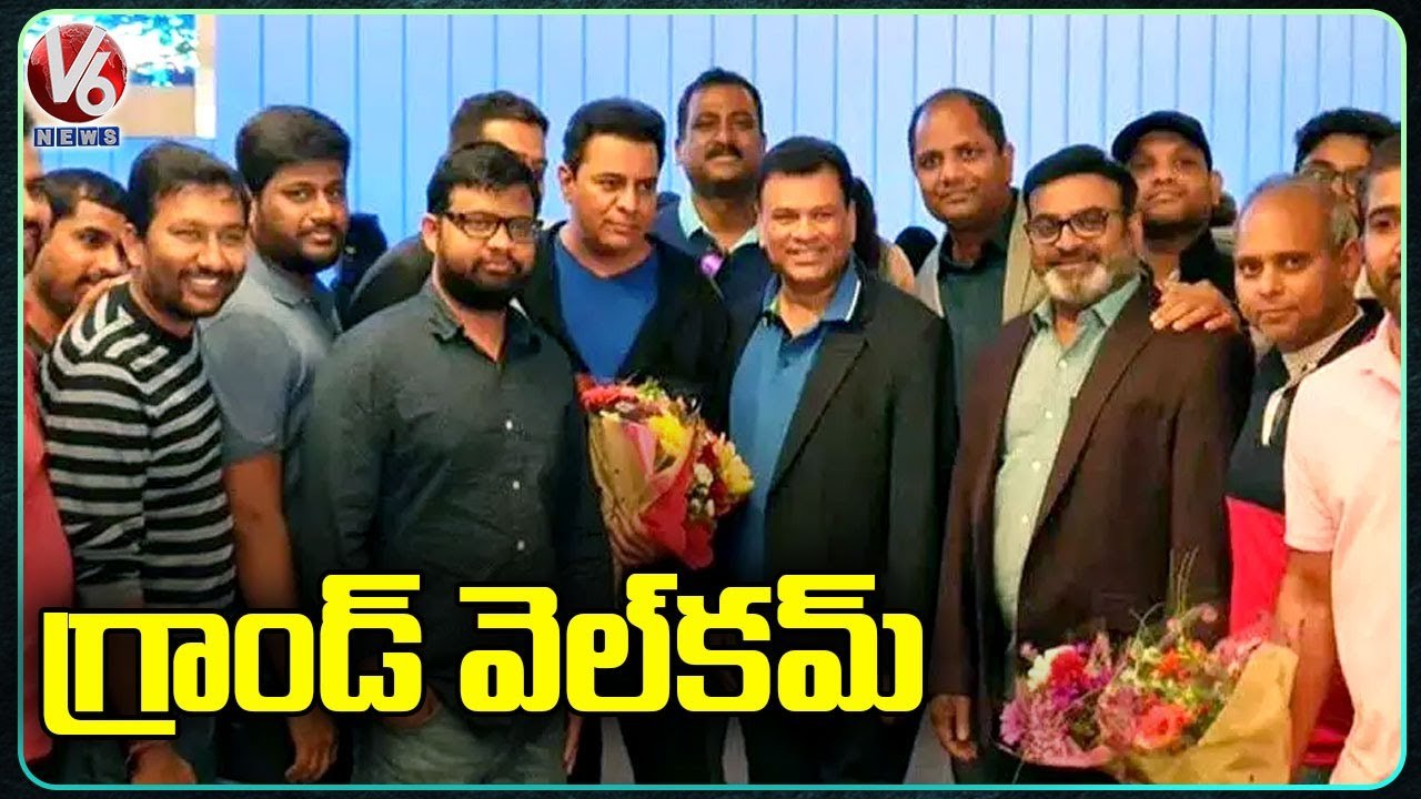 Telangana People Abroad Should Act As Ambassadors to the State, Says Minister KTR _ V6 News