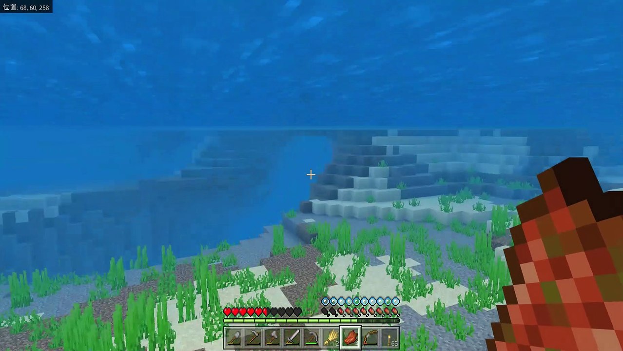 【マインクラフト】素人マイクラ実況　ぽんクラPart3　これは怖い！振り向いたらクリーパー