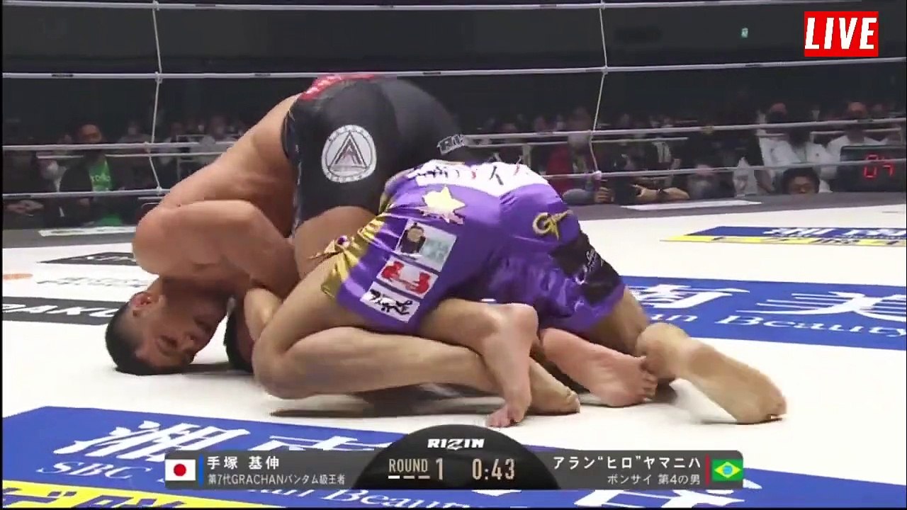 アラン“ヒロ”ヤマニハ vs  手塚基伸
