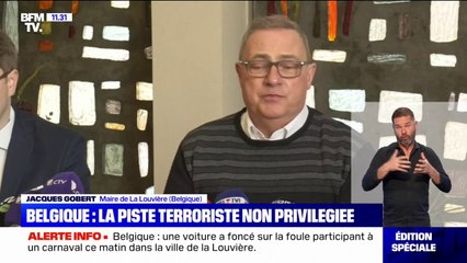 Belgique: "La voiture a pulvérisé un nombre important de personnes", explique le maire de La Louvière après qu'une voiture a foncé dans la foule d'un carnaval