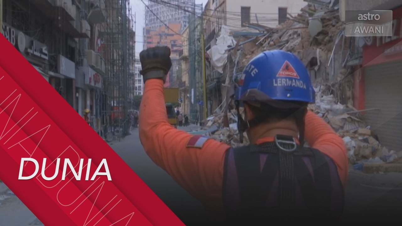 Pasukan penyelamat kesan denyutan nadi di kawasan sisa letupan