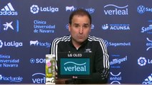 Jagoba Arrasate, feliz tras la victoria ante el Levante: 