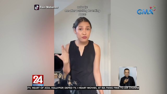 Rain Matienzo, kilala bilang conyo girl sa tiktok bago naging sparkle artist | 24 Oras