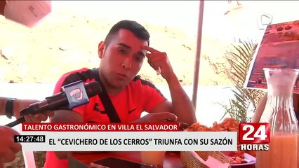 "El Paisa" cautiva con su ceviche en los cerros de Villa María del Triunfo