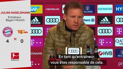 27e j. - Nagelsmann heureux de la prestation de Nianzou