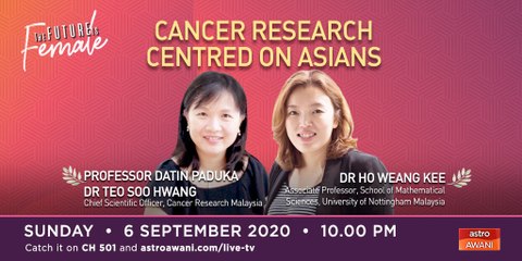 The Future is Female: Ensuring Asians Are Not Left Out From Cancer Research