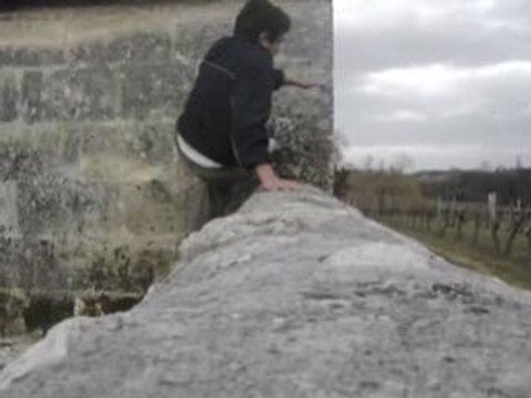 marché mural + saut du voleur