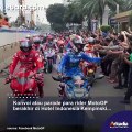 Pembalap Motogp Konvoi Di Jalanan Jakarta Hingga Jumpa Presiden RI Joko Widodo Di Istana