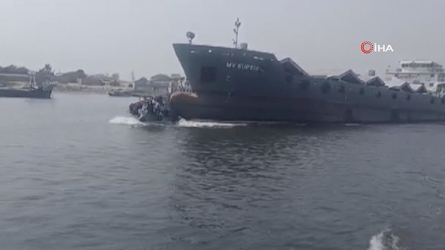Bangladeş’te yük gemisi tekneye çarptı: 5 ölü