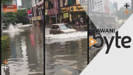 #AWANIByte: Penampakan "Kelisa" berenang di Kuala Lumpur