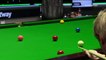 Lovely shot by Neil Robertson and break of 75 vs Mark Selby to take the 1st frame- Eurosport Snooker