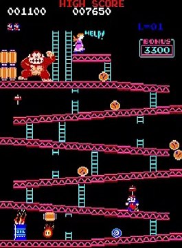 Donkey Kong online multiplayer - arcade