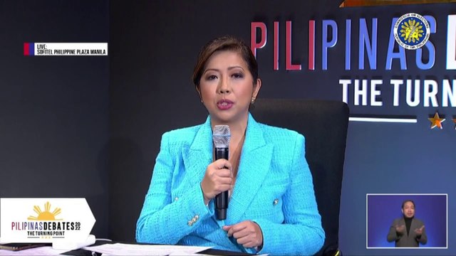 Closing messages ng vice presidential candidates sa #PiliPinasDebates2022