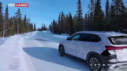 Togg zorlu hava koşullarında böyle test ediliyor
