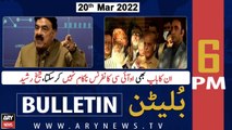 ARY News  Bulletin  6 PM  20 March 2022