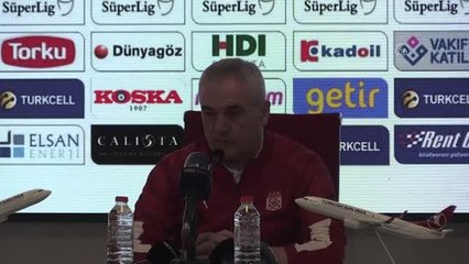 Demir Grup Sivasspor-Altay maçının ardından - Rıza Çalımbay