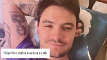 Após affair com Gabi Martins, Felipe Neto conta como está sendo fase mais 'pegadora': 'Muito novo para mim'