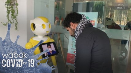 COVID-19: Hospital India guna robot untuk pesakit berinteraksi