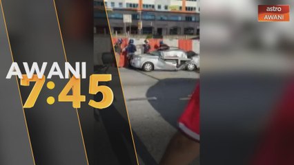 Wanita nyaris maut dihempap bongkah konkrit
