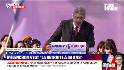 Jean-Luc Mélenchon promet "le Smic à 1400 euros, dès le mois de mai"