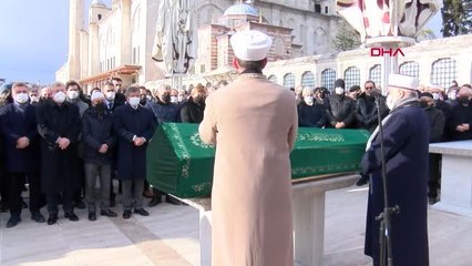 DAVUTOĞLU'NUN DÜNÜRÜNÜN BABASI MEHMET LÜTFÜ YAPAR SON YOLCULUĞUNA UĞURLANDI