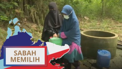 PRN Sabah: Derita puluhan tahun penduduk Mapan-Mapan Pitas bergantung kepada air perigi