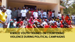 Kwale youth trained on countering violence during political campaigns