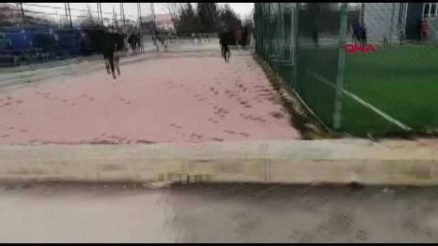 SPOR Konya'da amatör maçta kavga çıktı, maç tatil edildi