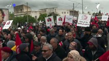 أكثر من ألفي متظاهر في العاصمة التونسية ضد الرئيس سعيّد