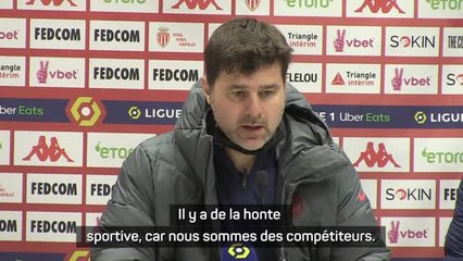 29e j. - Pochettino parle de "honte" après le lourd revers du PSG