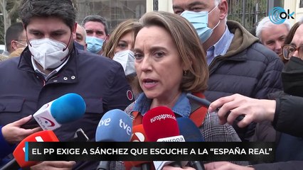 El PP exige a Sánchez que escuche a la España "real" y tome "medidas urgentes" para el campo español