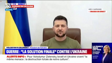 Zelensky demande à Israël de "faire un choix" en soutenant l'Ukraine face à la Russie