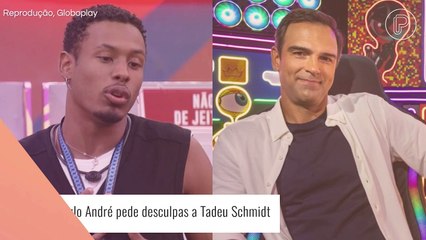 'BBB 22': Paulo André manda recado a Tadeu Schmidt após reação em Prova do Anjo