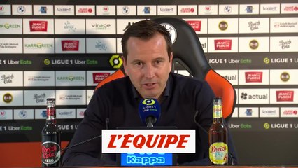 Stéphan : «Deux mi-temps très distinctes» - Foot - L1 - Strasbourg