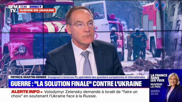 Patrick Martin-Genier: Ce sont les russes qui ont des méthodes de nazis