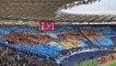 Roma - Lazio, all'Olimpico la scenografia della Curva Nord per il derby