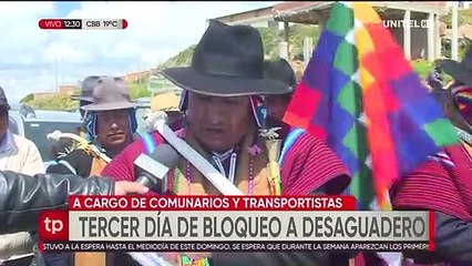 Se cumple tercer día de bloqueo en la carretera La Paz – Desaguadero exigiendo doble vía