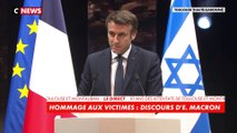Hommage aux victimes des attentats de 2012 : le discours d'Emmanuel Macron