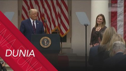 Amy Coney Barrett pilihan Trump untuk Hakim Mahkamah Agung baharu