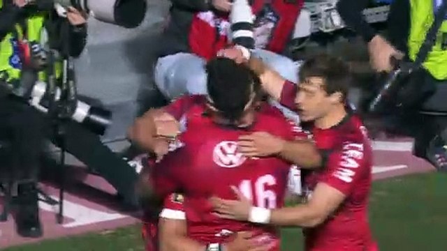 TOP 14 - Essai de Cheslin KOLBE 2 (RCT) - RC Toulon - Stade Rochelais - J15 - Saison 2021/2022