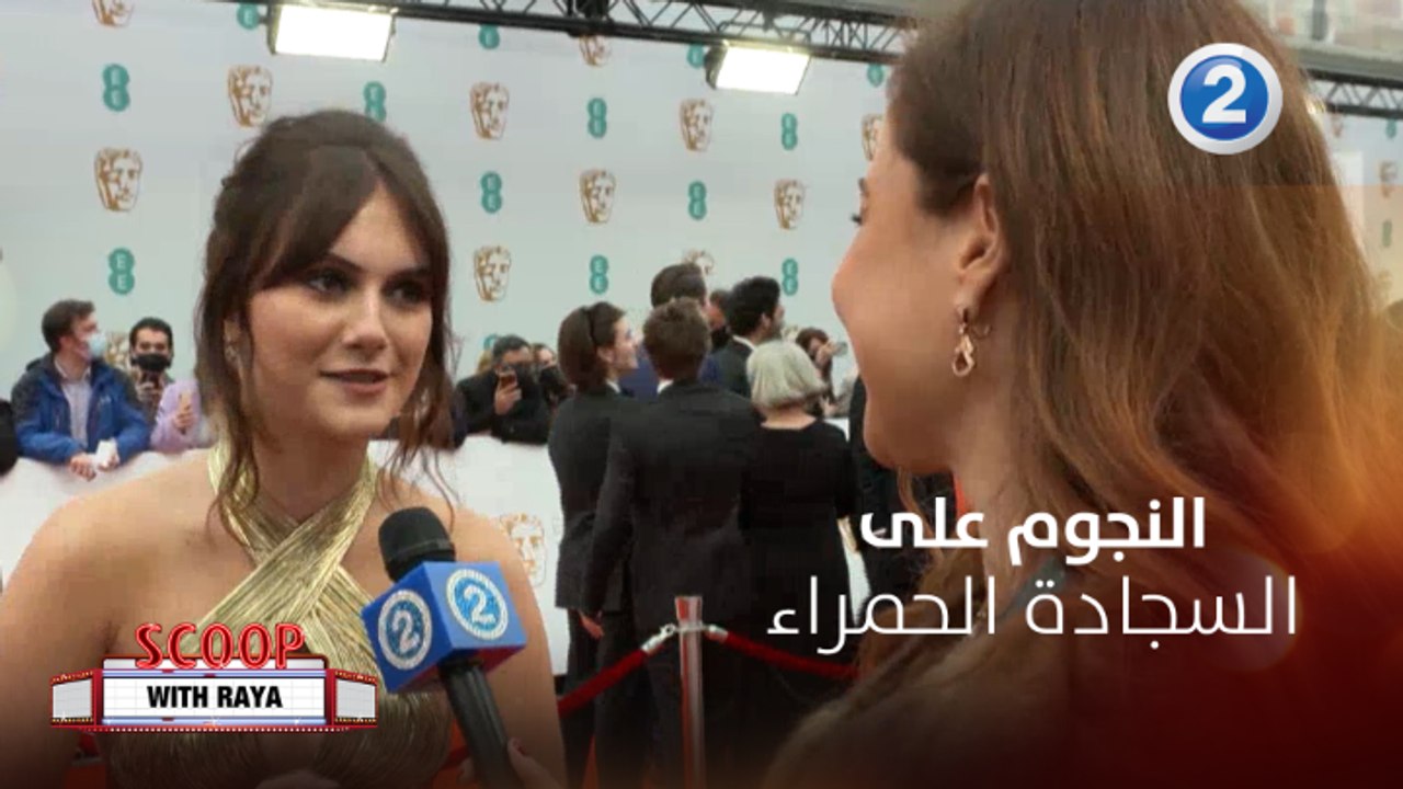 لقاءات خاصة مع النجوم الفائزين على السجادة الحم...