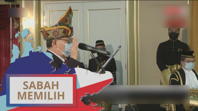 #SabahMemilih: Datuk Dr. Jeffrey Gapari Kitingan angkat sumpah jawatan Timbalan Ketua Menteri