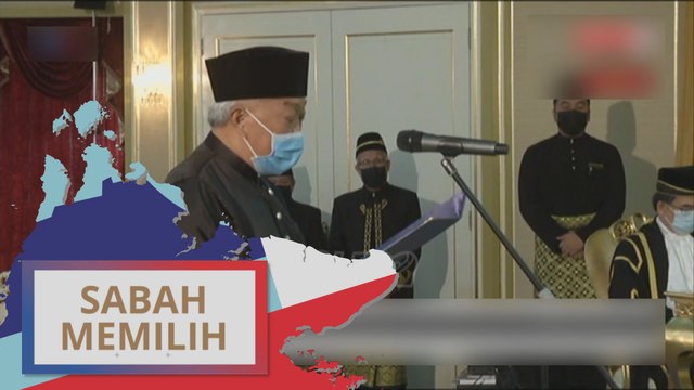 #SabahMemilih: Datuk Seri Bung Moktar Radin angkat sumpah jawatan Timbalan Ketua Menteri